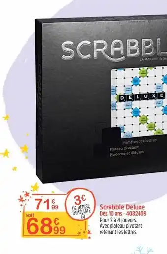 Maxi Toys Scrabble deluxe offre