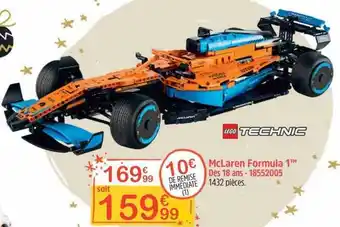 Maxi Toys Mclaren formula 1 lego technic offre
