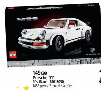 Maxi Toys Porsche 911 lego offre