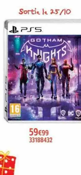 Maxi Toys Ps5 gotham knights offre