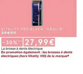 Monoprix Vitality pro black offre