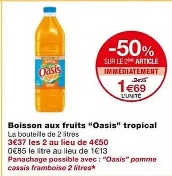Monoprix Boisson aux fruits offre