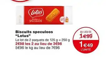 Biscuits spéculoos