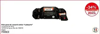 Monoprix Foie gras de canard entier offre
