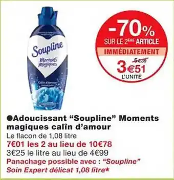 Monoprix Adoucissant offre