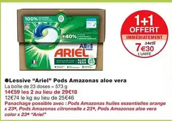 Monoprix Lessive offre