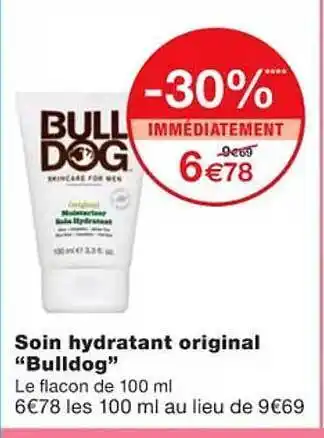 Monoprix Soin hydratant original offre