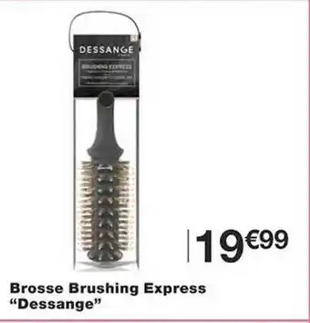 Monoprix Brosse brushing express offre