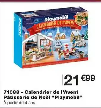Monoprix 71088 - calendrier de l'avent pâtisserie de noël offre