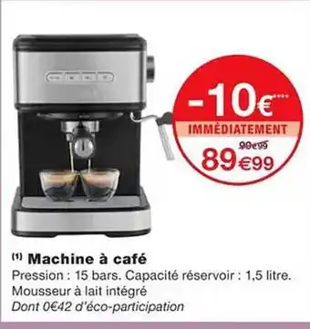 Monoprix Machine à café offre