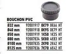 Brico Cash Bouchon pvc offre