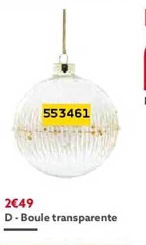 GiFi Boule transparente offre