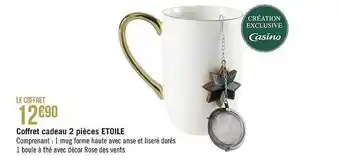 Casino Supermarchés Coffret cadeau 2 pièces étoile offre