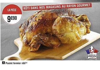 Casino Supermarchés Poulet fermier rôti offre