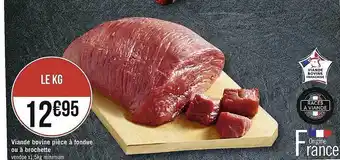 Casino Supermarchés Viande bovine pièce à fondue ou à brochette offre