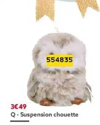 Gifi Suspension chouette offre