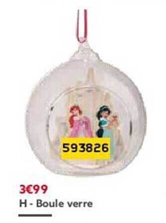 Gifi Boule verre offre