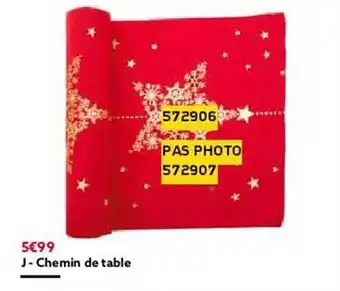 Gifi Chemin de table offre