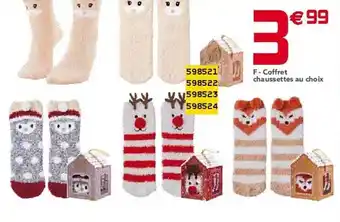 Gifi Coffret chaussettes au choix offre