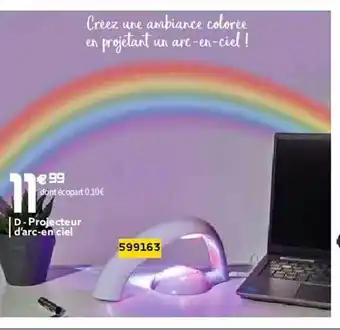 Gifi Projecteur d'arc-en-ciel offre
