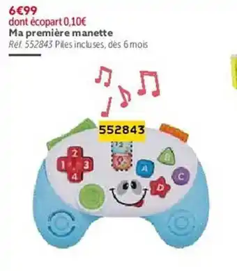 Ma première manette