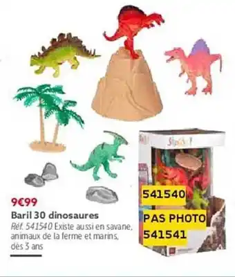 Baril 30 dinosaures
