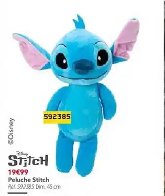 Gifi Peluche stitch offre