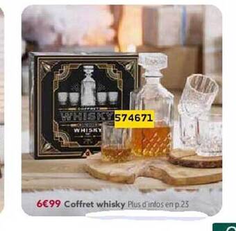 Gifi Coffret whisky offre