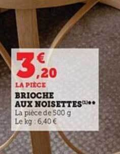 Brioche aux noisettes