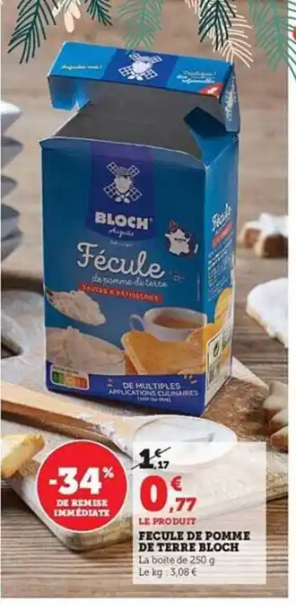 U Express Fécule de pomme de terre bloch offre