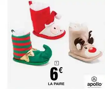 Cora x Carrefour Chaussons apollo offre