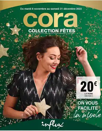 Cora x Carrefour La robe influx offre