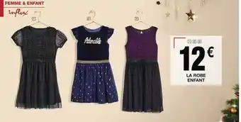 Cora x Carrefour La robe enfant influx offre