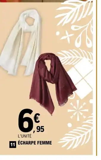 E.Leclerc Echarpe Femme offre
