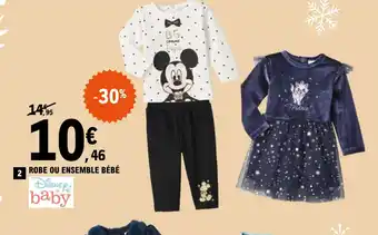 E.Leclerc Robe Ou Ensemble Bebe offre