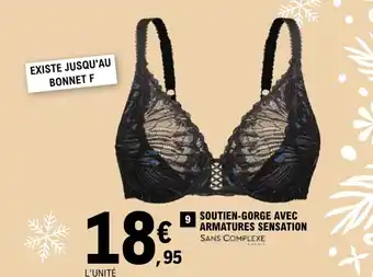 E.Leclerc Soutien-Gorge Avec Armatures Sensation offre