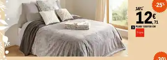 E.Leclerc Plaid 130x150 cm offre