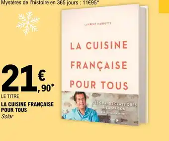 E.Leclerc La Cuisine Francaise Pour Tous offre