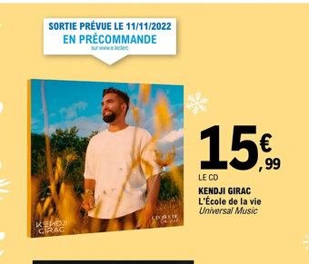 E.Leclerc Kendji Girac offre