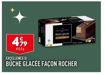 ALDI Buche Glacee Facon Rocher offre