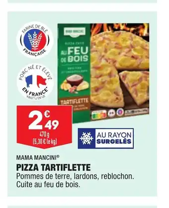 ALDI Pizza Tartiflette offre
