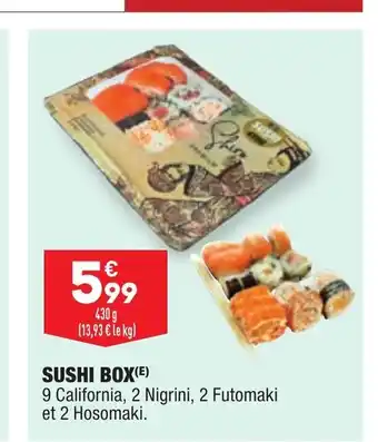 ALDI Sushi Box offre