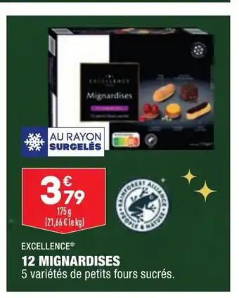 ALDI 12 Mignardises offre