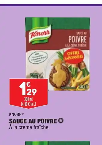ALDI Sauce Au Poivre offre
