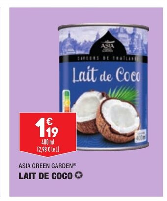 ALDI Lait De Coco offre