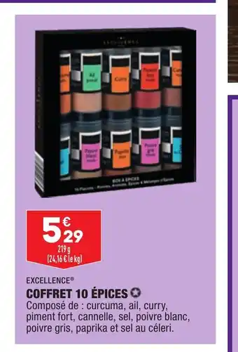 ALDI Coffret 10 Epices offre