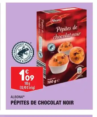 ALDI Pepites De Chocolat Noir offre