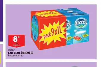 ALDI Lait Demi-Ecreme offre