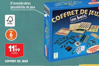 ALDI Coffret de Jeux offre