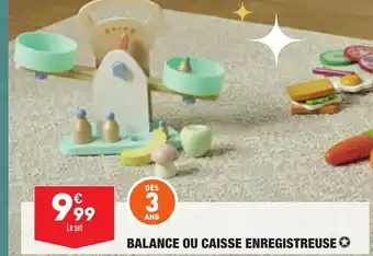 ALDI Balance ou Caisse Enregistreuse offre